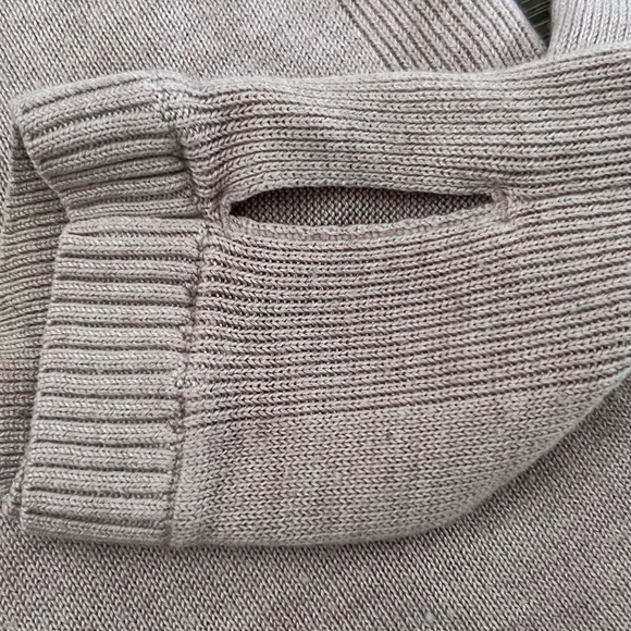 Lululemon Sunshine Coast Sweater Cashmere Blend 6 Dusty Pink - Picture 6 of 10